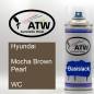 Preview: Hyundai, Mocha Brown Pearl, WC: 400ml Sprühdose, von ATW Autoteile West.